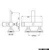 Kohlman Foxal Natynkowa bateria wannowo-prysznicowa QW110F